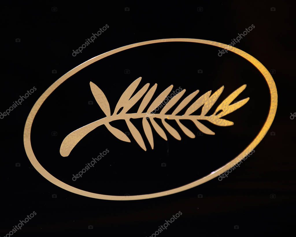 CANNES, FRANCE - MAY 21: Palm is the official logo of Cannes Film Festival shown on May 21, 2016 in Cannes, France.