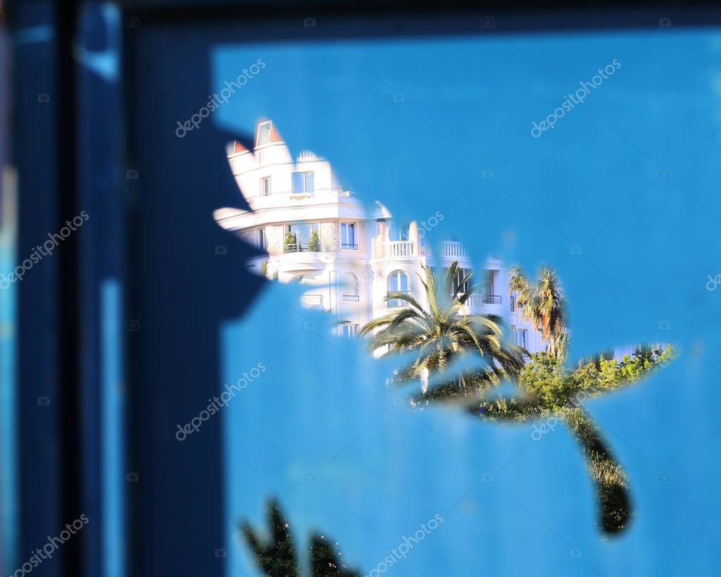 CANNES, FRANCE - MAY 21: Palm is the official logo of Cannes Film Festival shown on May 21, 2016 in Cannes, France.