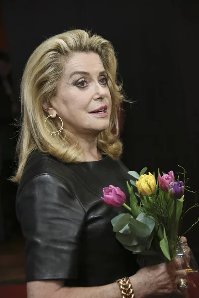 Catherine Deneuve attends the 'The Midwife' — Zdjęcie stockowe