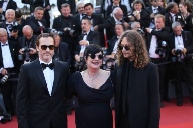 Joaquin Phoenix ve yönetmen Lynne Ramsay 