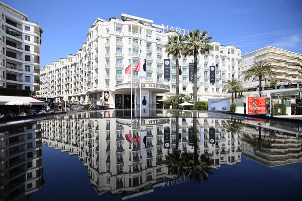 A general view of Hotel Martinez CANNES — Stock Photo, Image