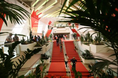 Genel bir bakış atmosferini Palais des Festivals