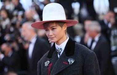 Li Yuchun at Cannes Film Festival clipart