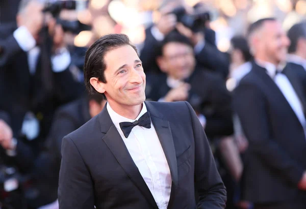 Adrien Brody festiwalu filmowym w Cannes — Zdjęcie stockowe