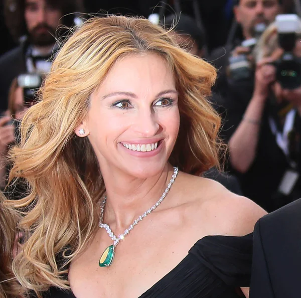 Julia Roberts assiste ao 'Monstro do Dinheiro' — Fotografia de Stock