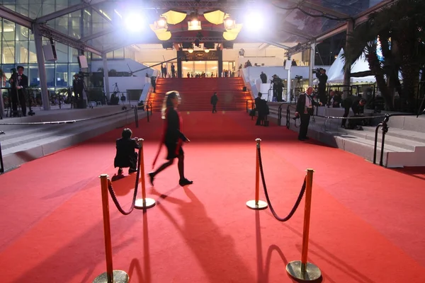 Bir genel görünüm atmosfer 70 yıllık Cannes Film Fe sırasında — Stok fotoğraf