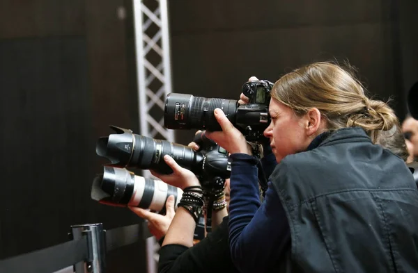 Photographer attends the 'The Party' — Stock Photo, Image