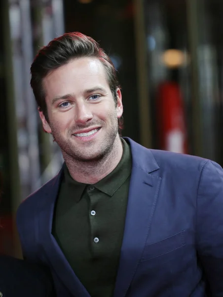 Armie Hammer attends the 'Call Me by Your Name" — стоковое фото