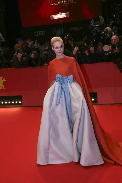 Elle Fanning attends the Opening Ceremony & 'Isle of Dogs' — 스톡 사진