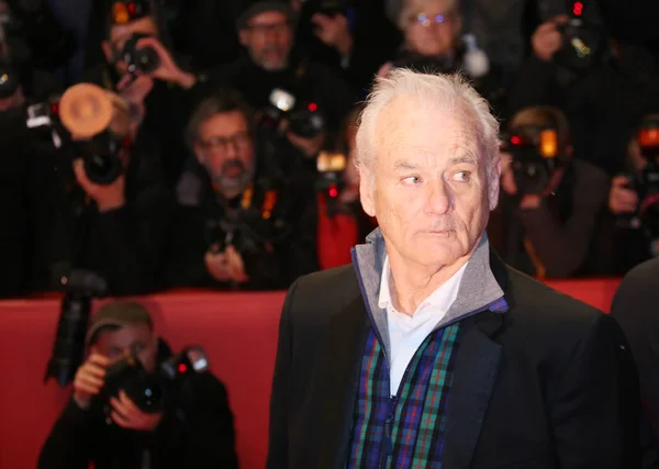 Bill Murray besucht die "Insel der Hunde" — Stockfoto