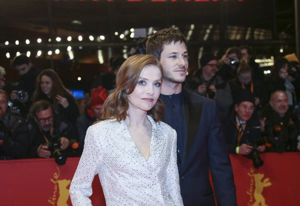 Isabelle Huppert, Gaspard Ulliel — Fotografia de Stock