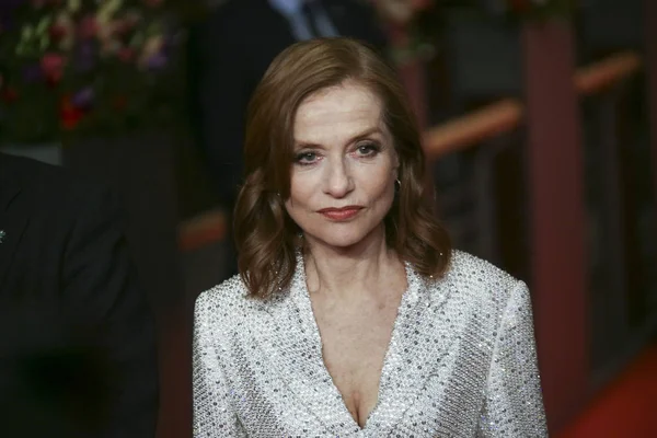 Isabelle Huppert asiste a la 'Eva' — Foto de Stock