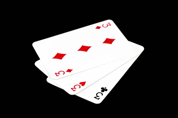 Tarjetas para poker , — Foto de Stock