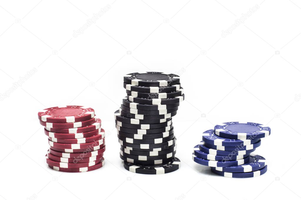 poker chips,a background of scattered poker chips