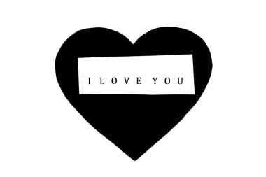 İki kırmızı kalp, aşk, tasarımınız Sevgililer günü için mükemmel öğe sembolü