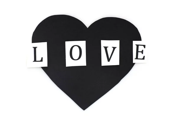 Deux cœurs rouges, symbole d'amour, excellent élément pour votre design le jour de la Saint-Valentin — Photo