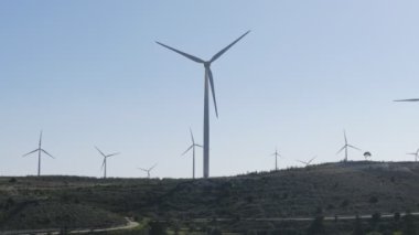 Rüzgar türbinleri. Eko güç kavramı