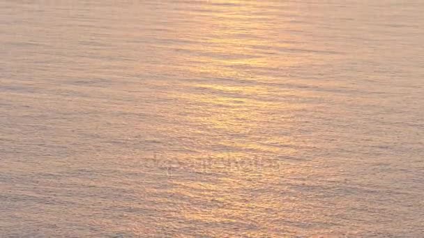 Bellissimo mare al tramonto — Video Stock