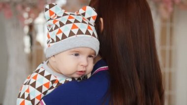 Anne bebek çocuk hugs