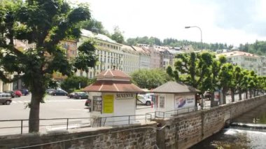 Karlovy Vary - 13 Haziran: Karlovy Vary street view 13 Haziran 2017 ile Karlovy Vary