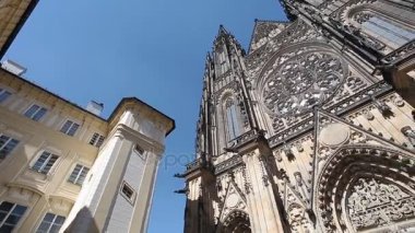 Pan Saint Vitus Katedrali Prag vurdu