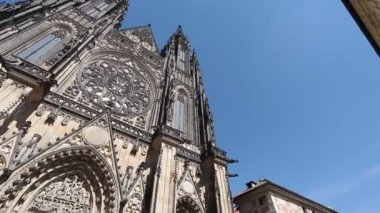 Pan Saint Vitus Katedrali Prag vurdu
