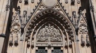 Pan Saint Vitus Katedrali Prag vurdu