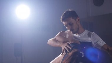 Güzel çift dans Bachata