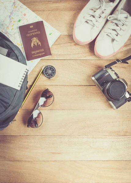 Accessoires pour concept de voyage . — Photo