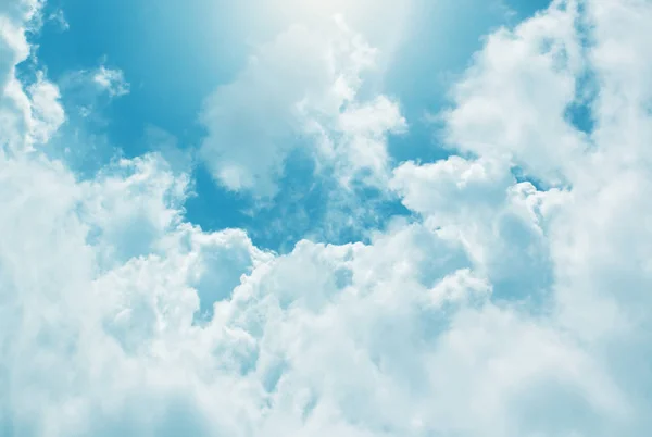 stock image blue sky background with clouds
