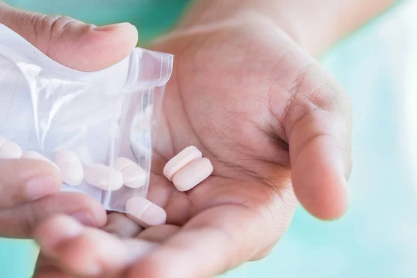 Medicine Pills Doctor Hand — Stock Photo, Image