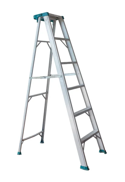 Metal Ladder Isolated White Background — Stock Photo, Image