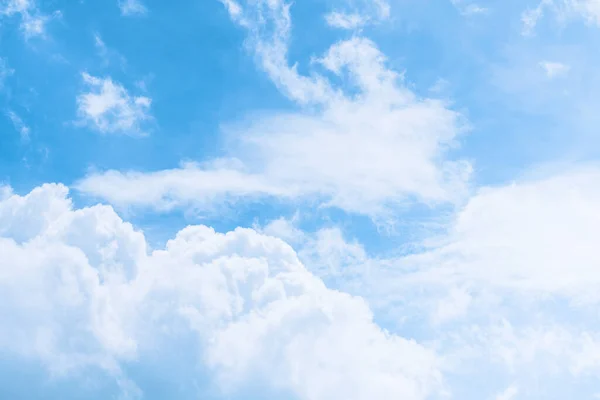 Cielo Azul Con Hermoso Fondo Nubes Blancas — Foto de Stock