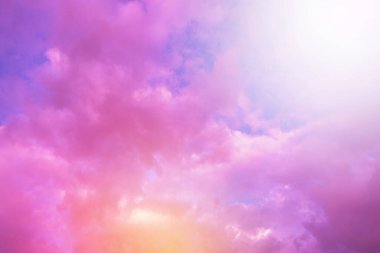 Pembe gökyüzü Arkaplanı, Renkli gökyüzü arkaplanı.