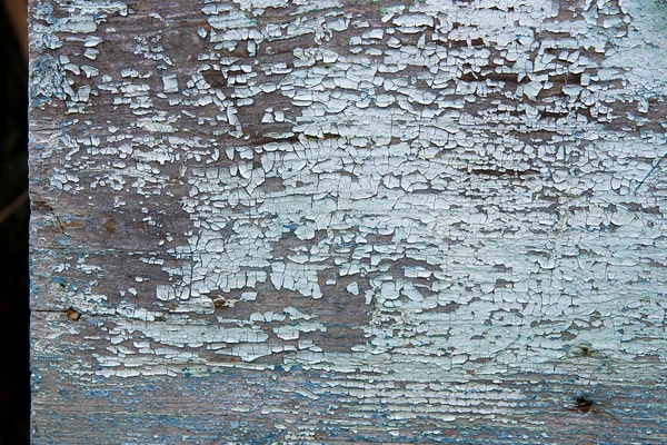 Parede de madeira velha, pintura rasca como fundo — Fotografia de Stock