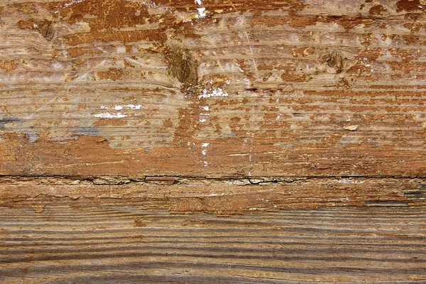 Vieja pared de madera, pintura de mala calidad como fondo —  Fotos de Stock