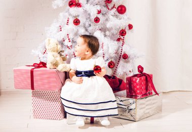 Bebek Noel arka plan ile