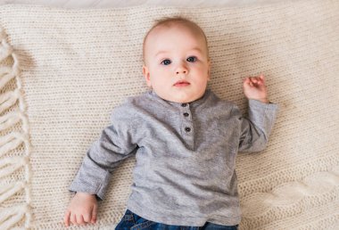 şirin 6 ay bebek çocuk portresi