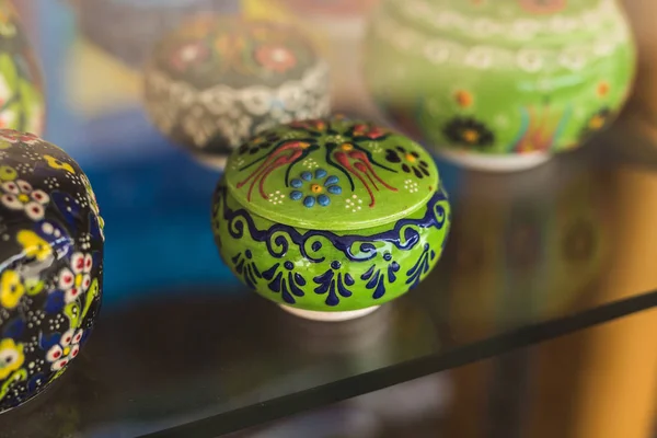 Kolorowe marokański fajansu ceramiki kuchni — Zdjęcie stockowe