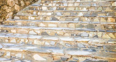 Merdiven yaz hillside Rüzgarlar