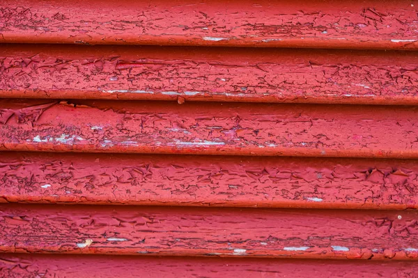 Textura da janela de madeira na cor vermelha — Fotografia de Stock