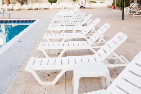 Piscine de l'hôtel de luxe — Photo