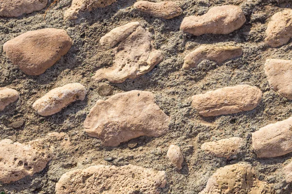 Hintergrundwand aus Stein. — Stockfoto