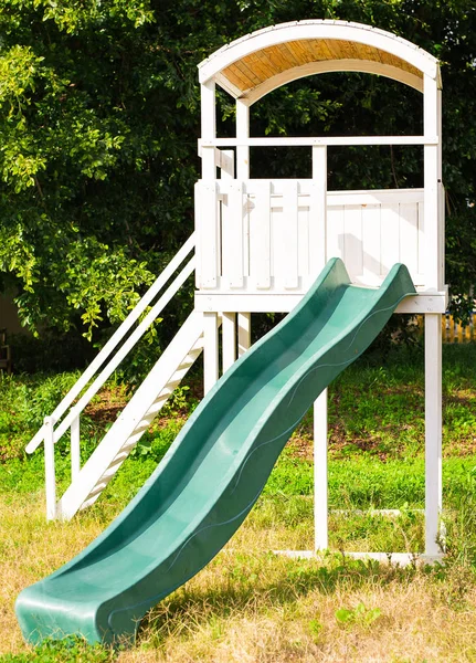 Playground on yard in the park. — Stock Photo, Image