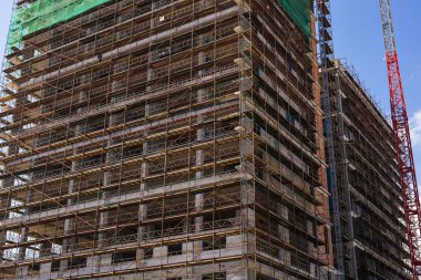 Bina yapım aşamasında