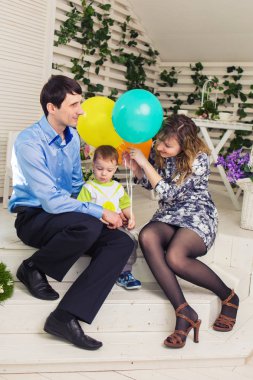 doğum günü kutlama anne ile çocuk