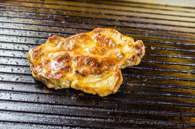 closeup ızgara biftek