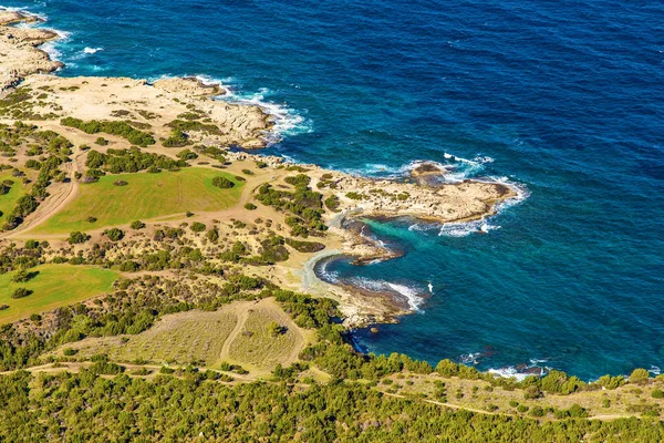 Chypre Akamas Peninsula National Park montagnes sommet — Photo