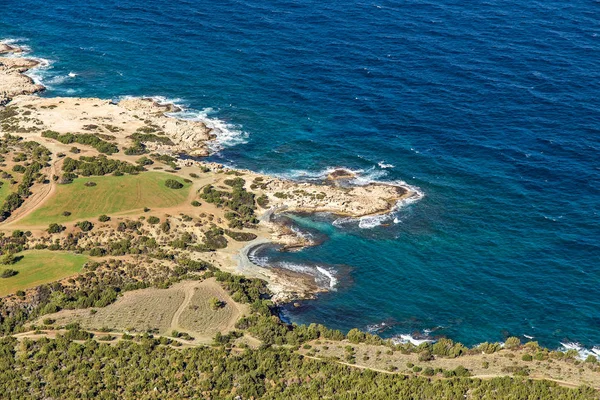 Chypre Akamas Peninsula National Park montagnes sommet — Photo