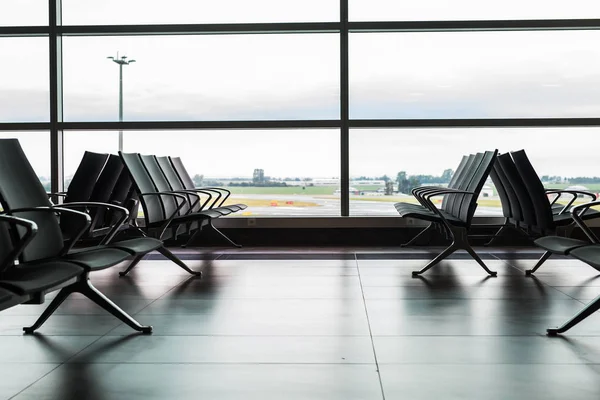 Assento vazio no aeroporto — Fotografia de Stock